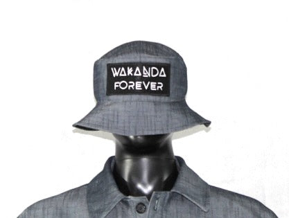 Men's Bucket Hat (Denim)