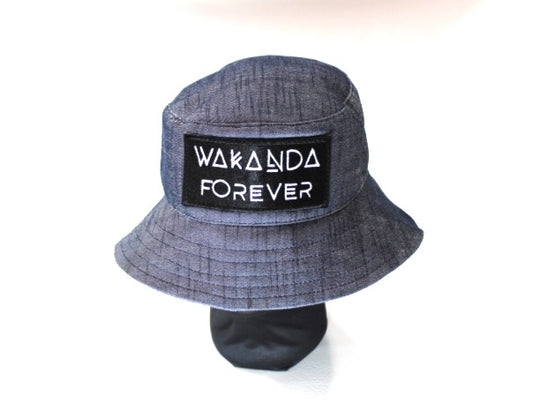 Men's Bucket Hat (Denim)