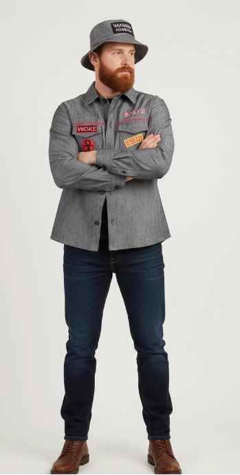 Denim Patch Jacket