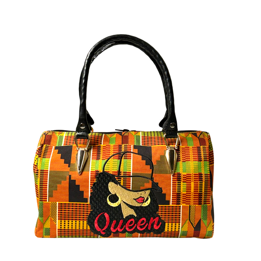 (New Item) Kente Queen Speedy Handbag