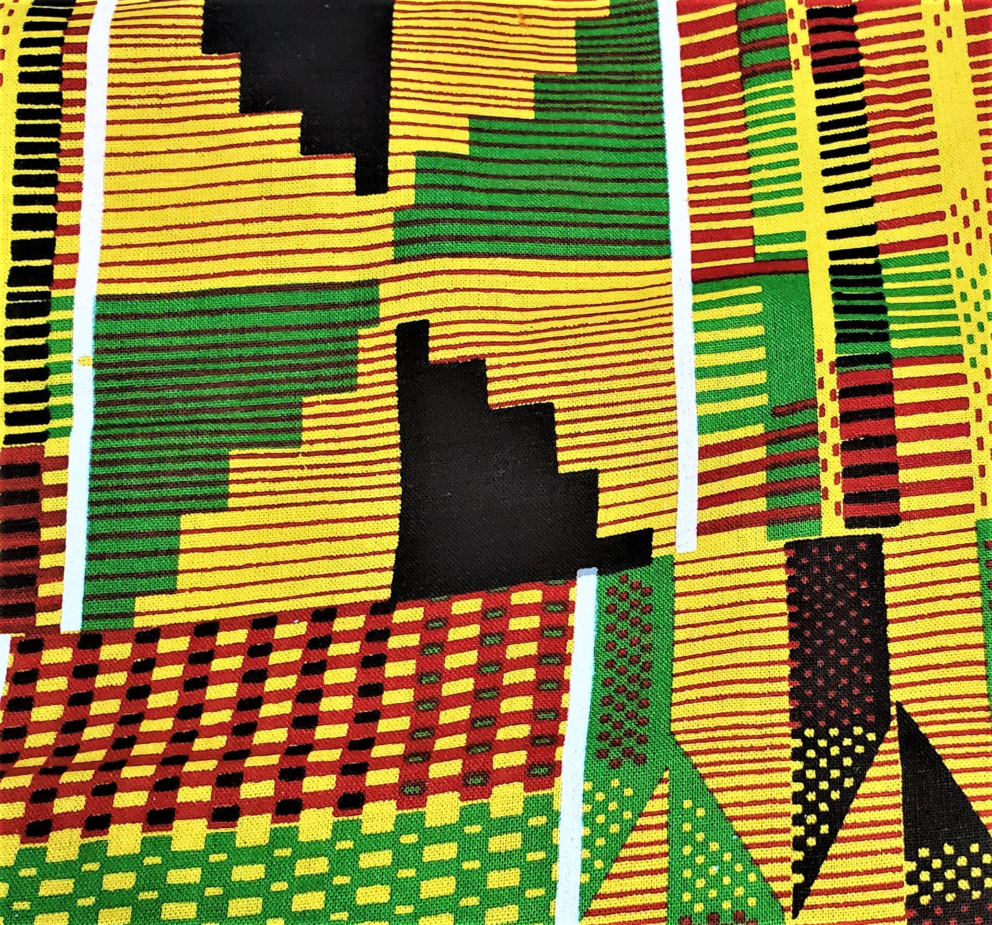 Copy of Kente Necktie and Handkerchief (Yellow)