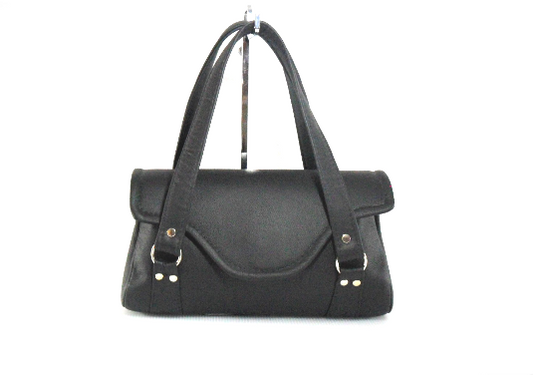 Chi Leather Handbag (Black)