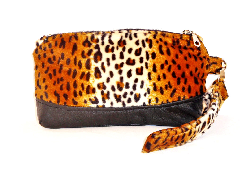 Leopard  Weekender Handbag & Wristlet