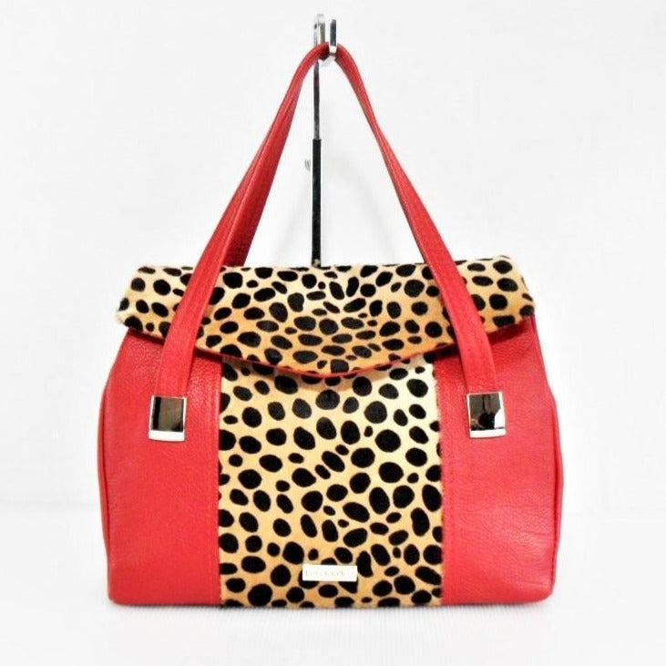 Hollywood Red Leather Handbag