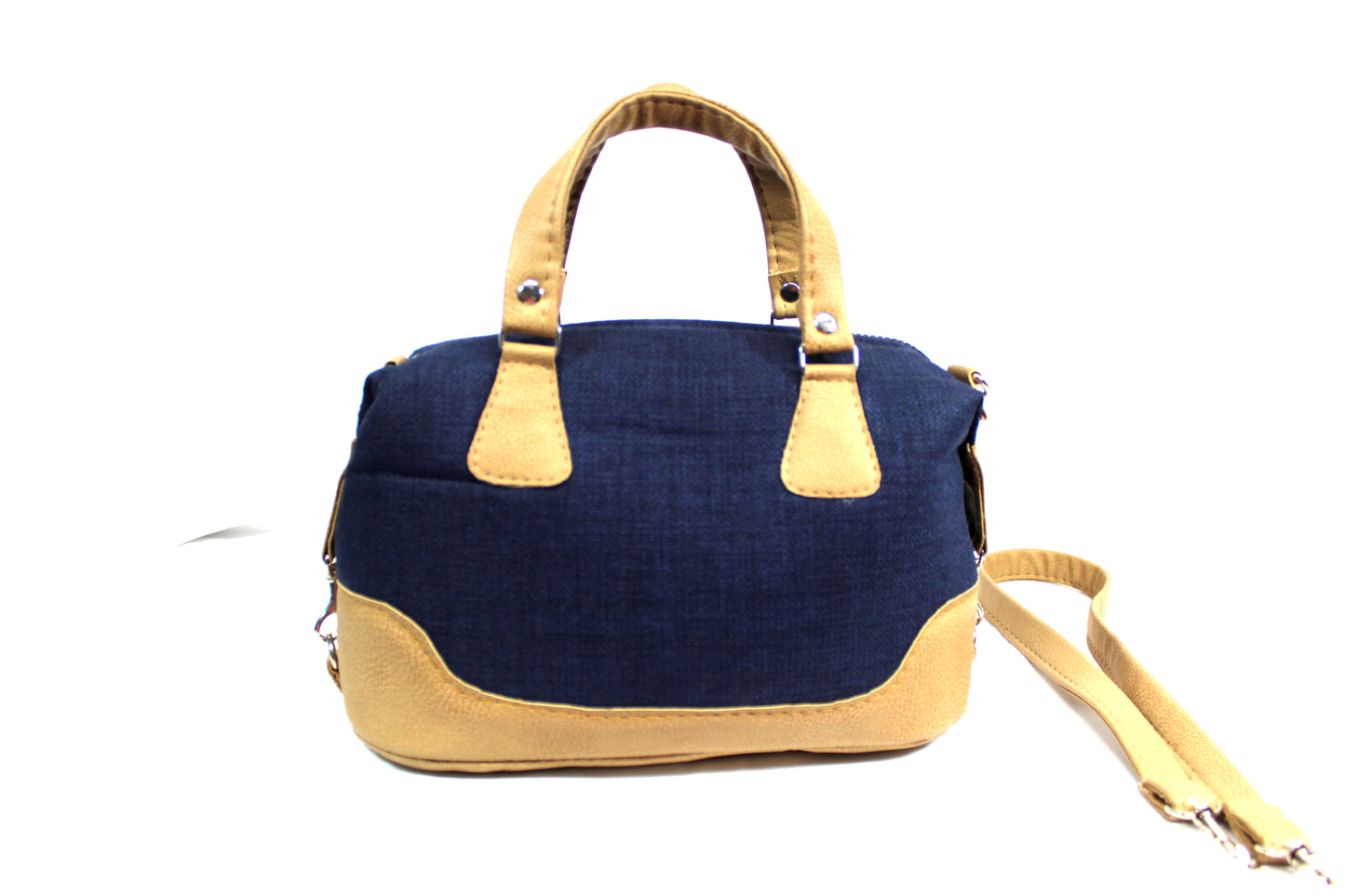 Blue Satchel Handbag